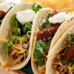 Slow Cooker 4-Ingredient Chicken Tacos