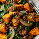 Sweet Potato Beef Bowl