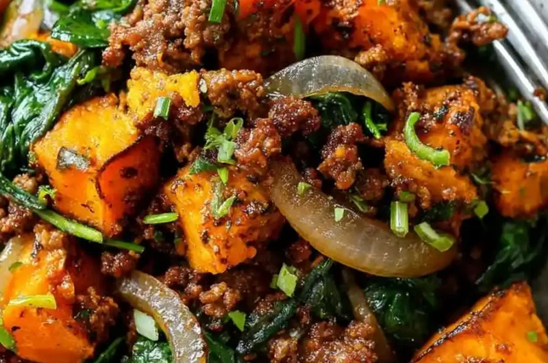 Sweet Potato Beef Bowl