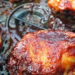 Air Fryer BBQ Chicken Thighs