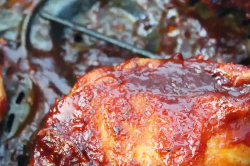 Air Fryer BBQ Chicken Thighs