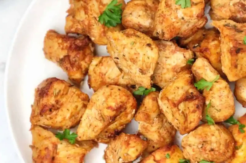 Easy Seasoned Air Fryer Chicken Bites