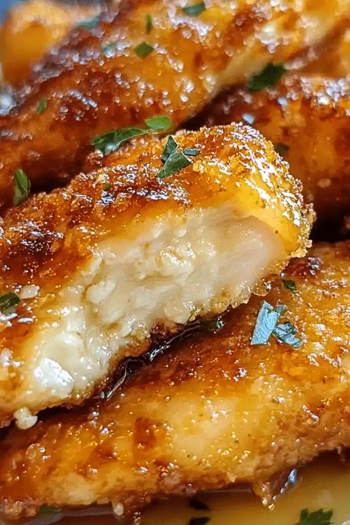 Air Fryer Honey Butter Garlic Chicken Tenders