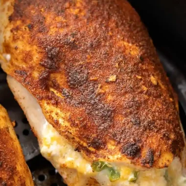 Air Fryer Stuffed Chicken Breast