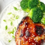 Crispy Air Fryer Teriyaki Chicken Thighs
