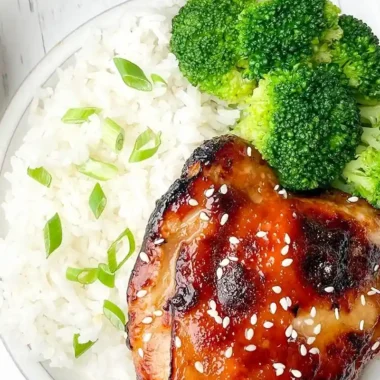 Crispy Air Fryer Teriyaki Chicken Thighs