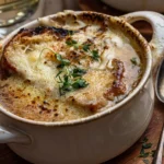 Classic French Onion Soup with Gruyère Gratin
