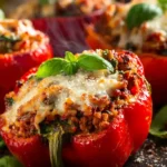 Authentic Italian Stuffed Bell Peppers