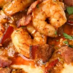 Creamy Southern Shrimp and Grits with Savory Pan Sauce