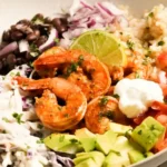 Zesty Baja-Style Shrimp Bowls with Cilantro Slaw