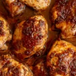 Oven-Baked Balsamic Chicken Thighs