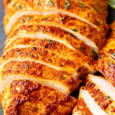 Baked Chili Lime Chicken Breasts