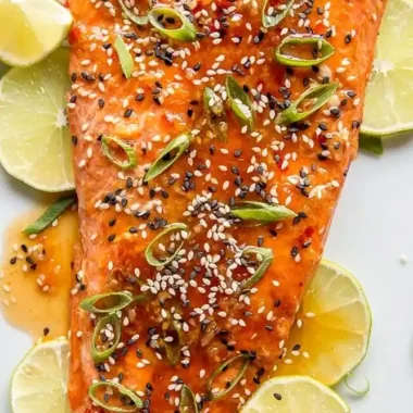 Baked Sweet Chili Garlic Salmon