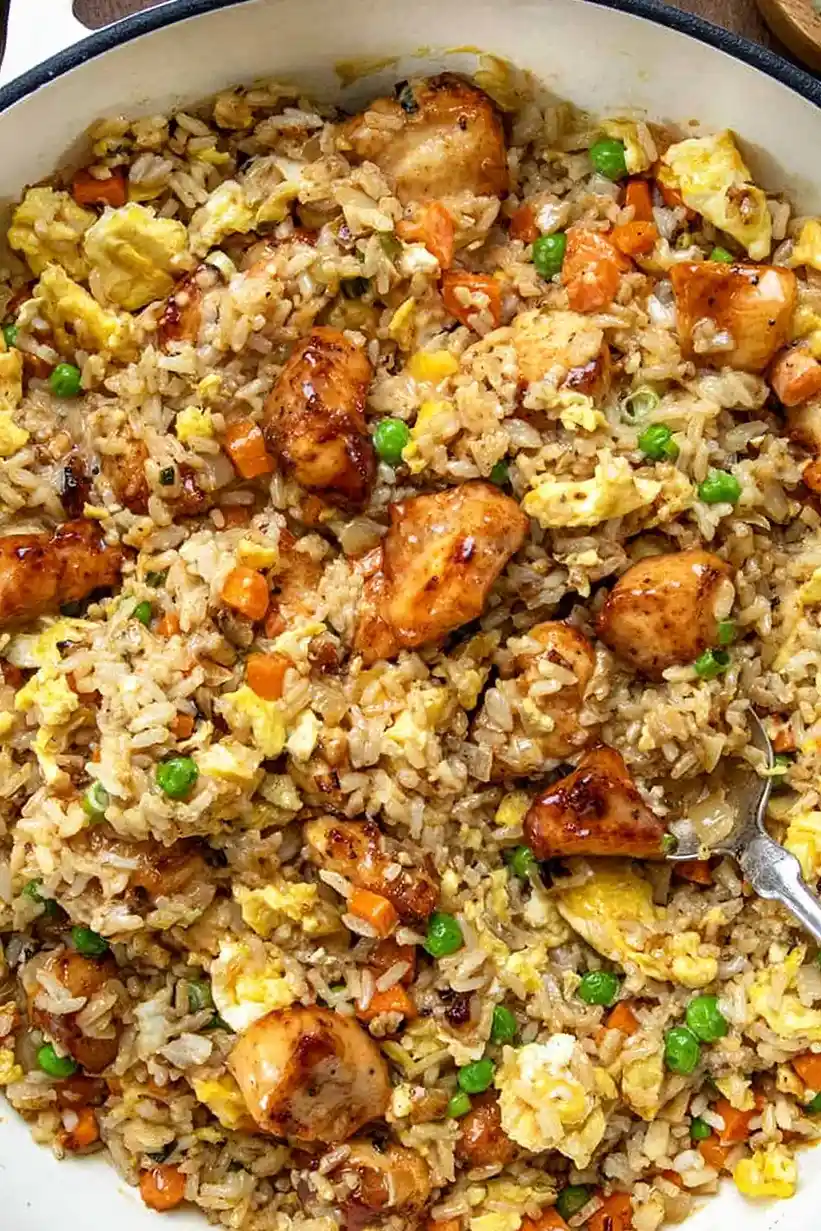 Bang Bang Chicken Fried Rice