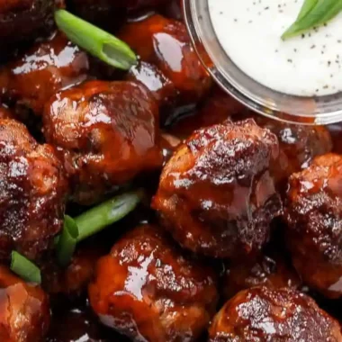 Savory BBQ Beef Meatballs