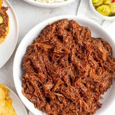Slow Cooked BBQ Shredded Beef