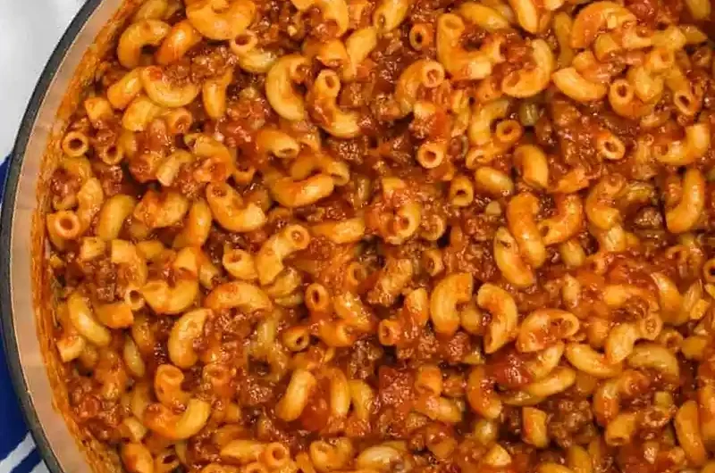 One-Pot Beef and Macaroni