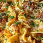 Creamy Ground Beef and Noodle Bake
