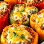 Classic Savory Stuffed Bell Peppers