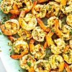 Zesty Garlic and Lemon Shrimp Marinade