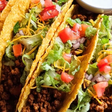 Quick and Flavorful Ground Beef Tacos
