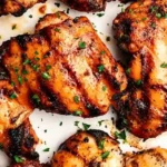 The Best Marinated Grilled Chicken Thighs