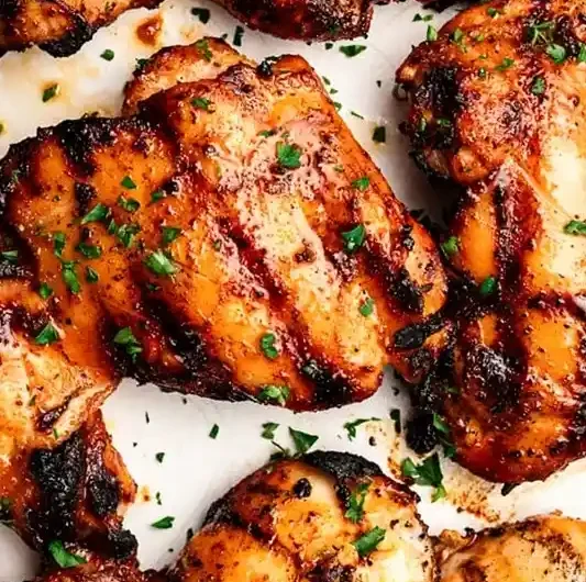 The Best Marinated Grilled Chicken Thighs