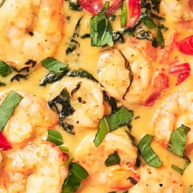 Creamy Tuscan Butter Shrimp