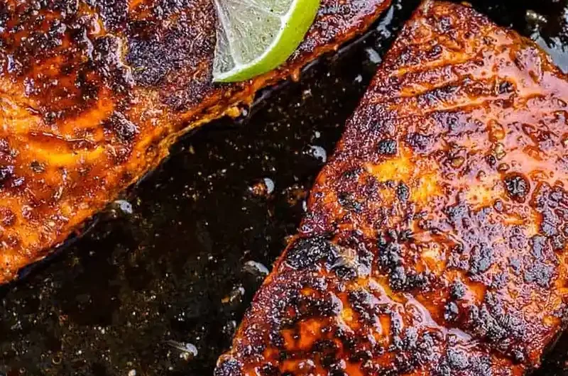 Savory Blackened Salmon with Lime