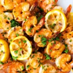 Cajun Garlic Butter Grilled Shrimp Skewers