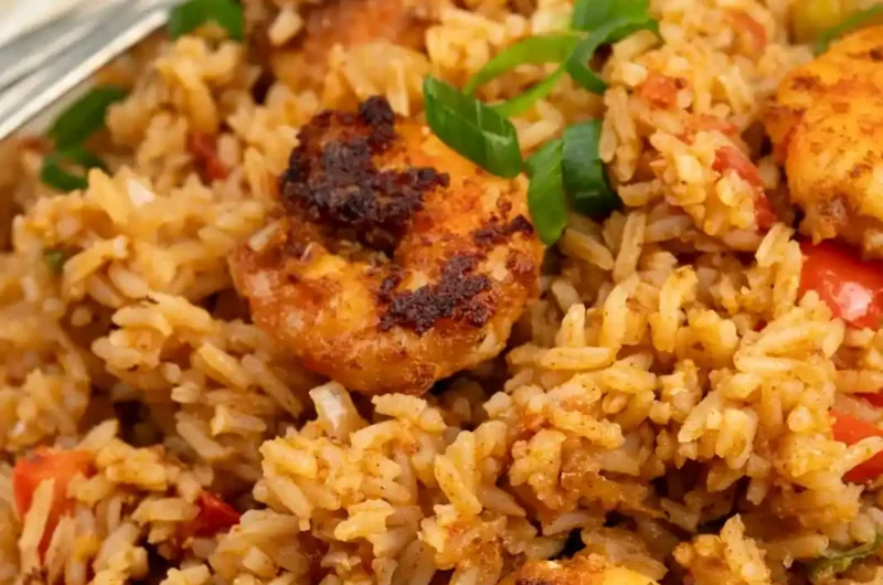 One-Pot Cajun Shrimp and Rice