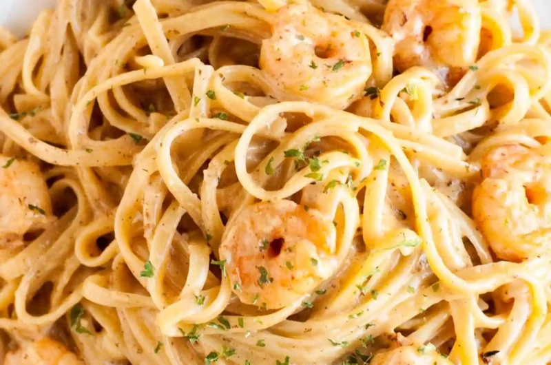 Creamy Cajun Shrimp Pasta