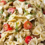 Hearty Caprese Pasta Salad
