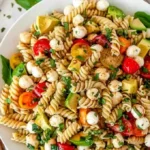 Caprese Pesto Pasta Salad