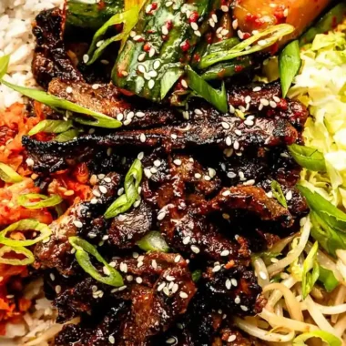 Savory Caramelized Beef Bulgogi Bowls