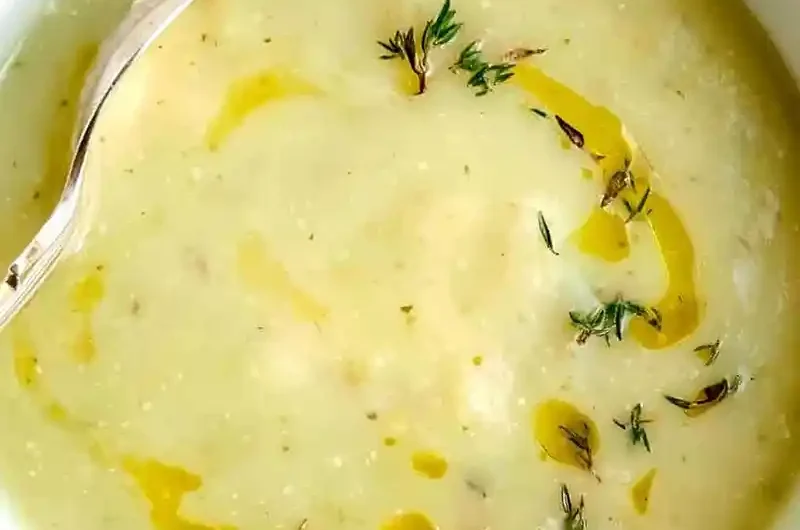 Creamy Celery and Leek Vegetable Soup