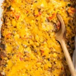 Cheeseburger Spaghetti Squash Casserole