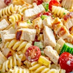 Zesty Chicken Club Pasta Salad for Summer Gatherings