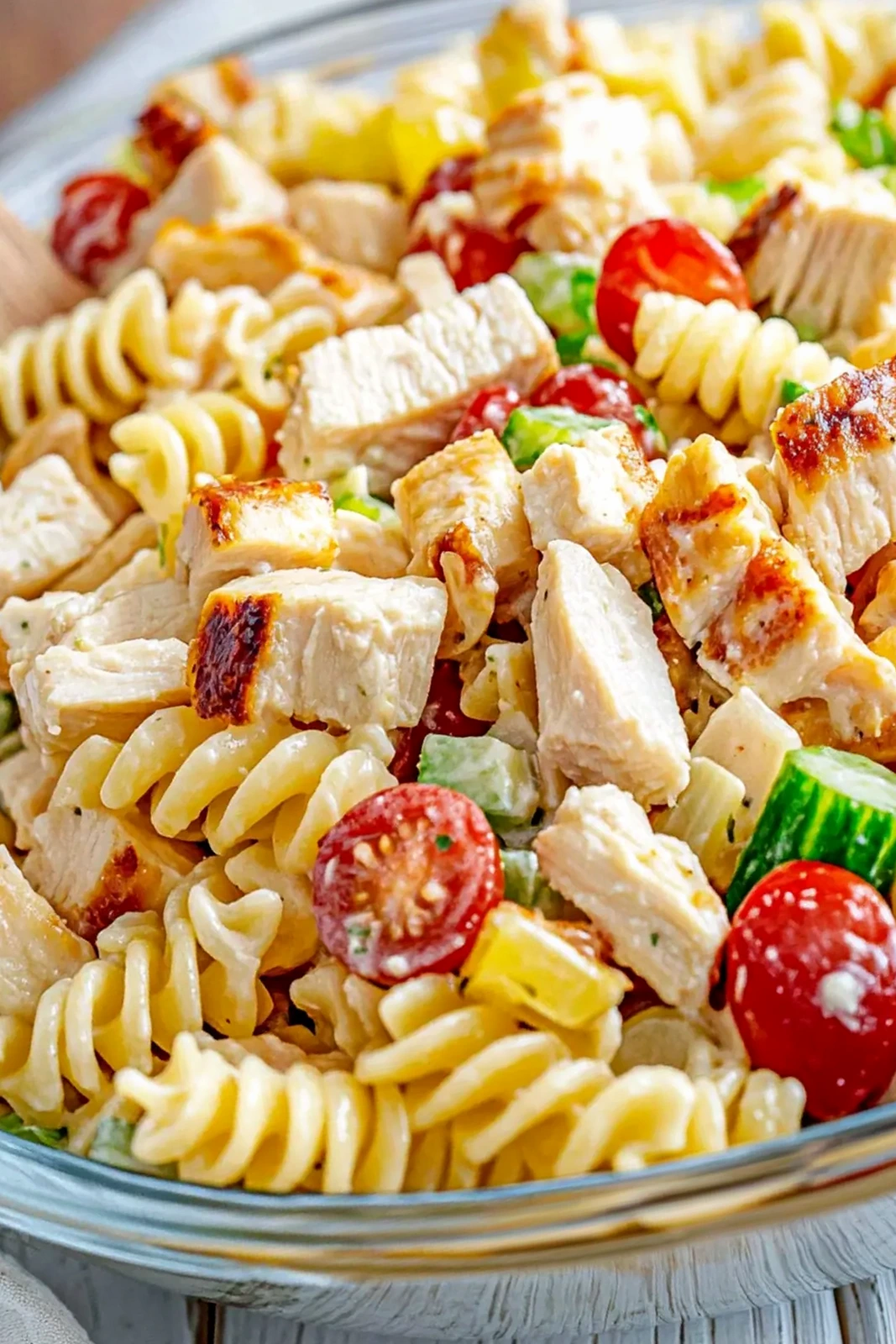Chicken Club Pasta Salad for Light, Flavorful Summer Feasts