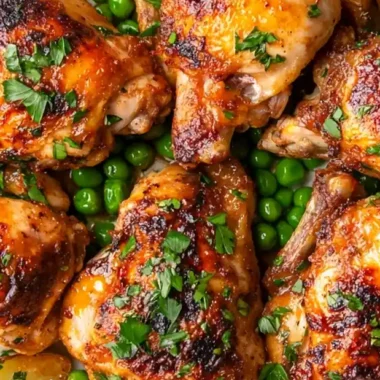 Savory Chicken Vesuvio with Golden Potatoes