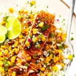 Chili Lime Salmon with Esquites