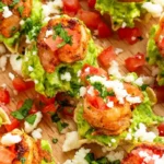 Zesty Chili Lime Shrimp Guacamole Bites