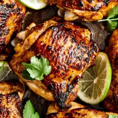 Zesty Cilantro Lime Chicken Thighs
