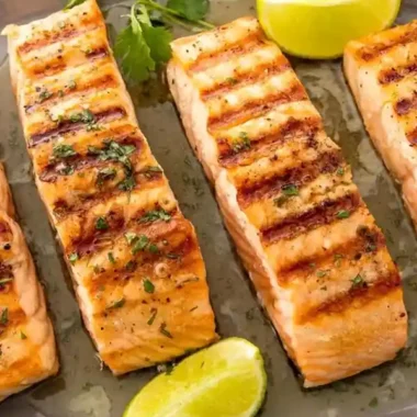 Cilantro Lime Grilled Salmon