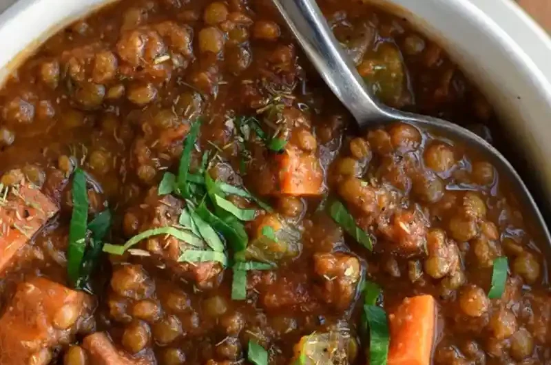 Classic French Lentil Soup