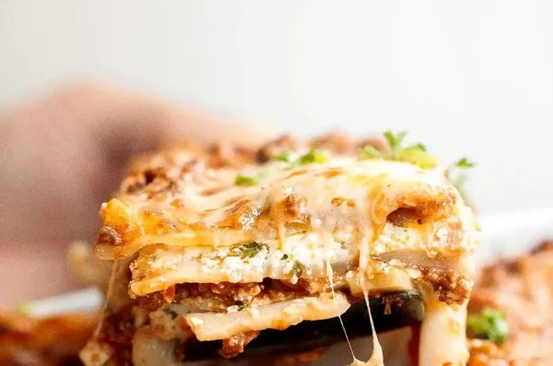 Homemade Hearty Beef Lasagna