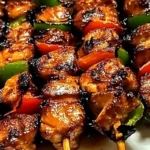 Grilled Thai Coconut Chicken Skewers