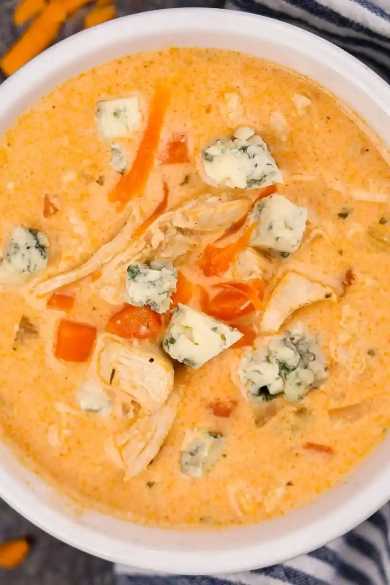Creamy Buffalo Chicken Soup
