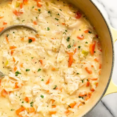 Creamy Chicken and Rice Soup