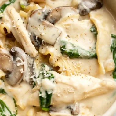 Creamy Chicken Lasagna Soup